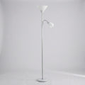 Modern Black Double Head Floor Lamp With Adjustable Reading Light