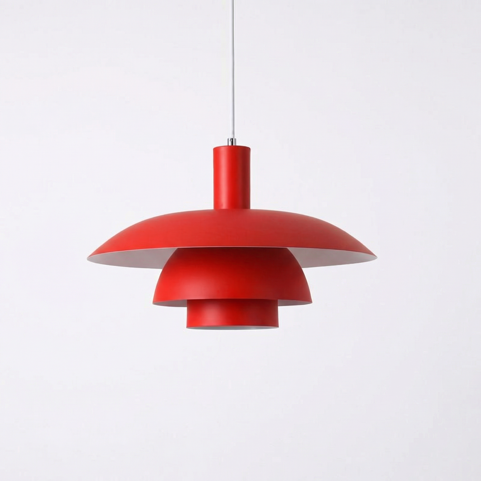 Astrum Home White UFO Multi Layer Pendant Light Scandinavian Modern Ceiling