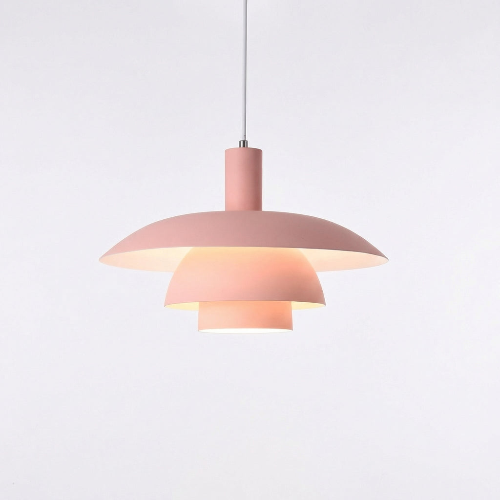 Astrum Home White UFO Multi Layer Pendant Light Scandinavian Modern Ceiling