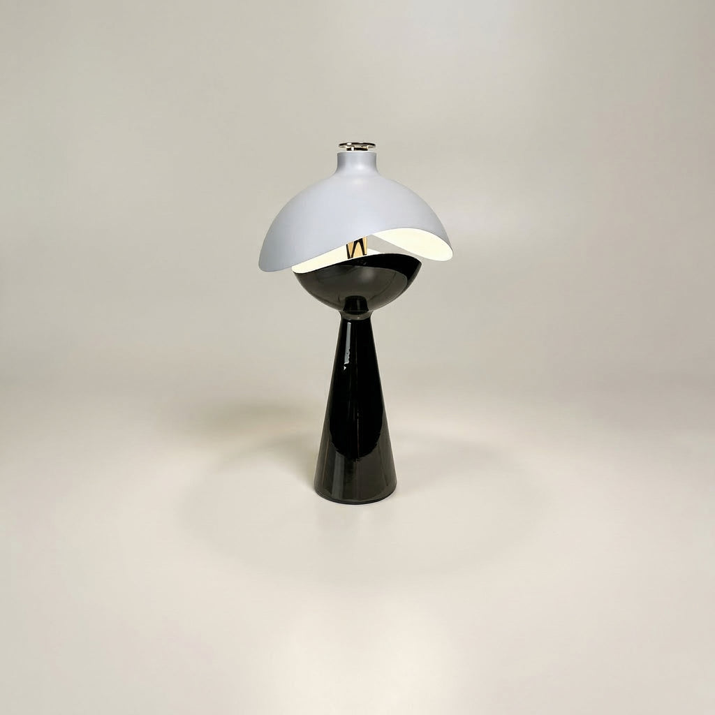 Nordic Style Rechargeable LED Table Lamp With Tri Color Dimming