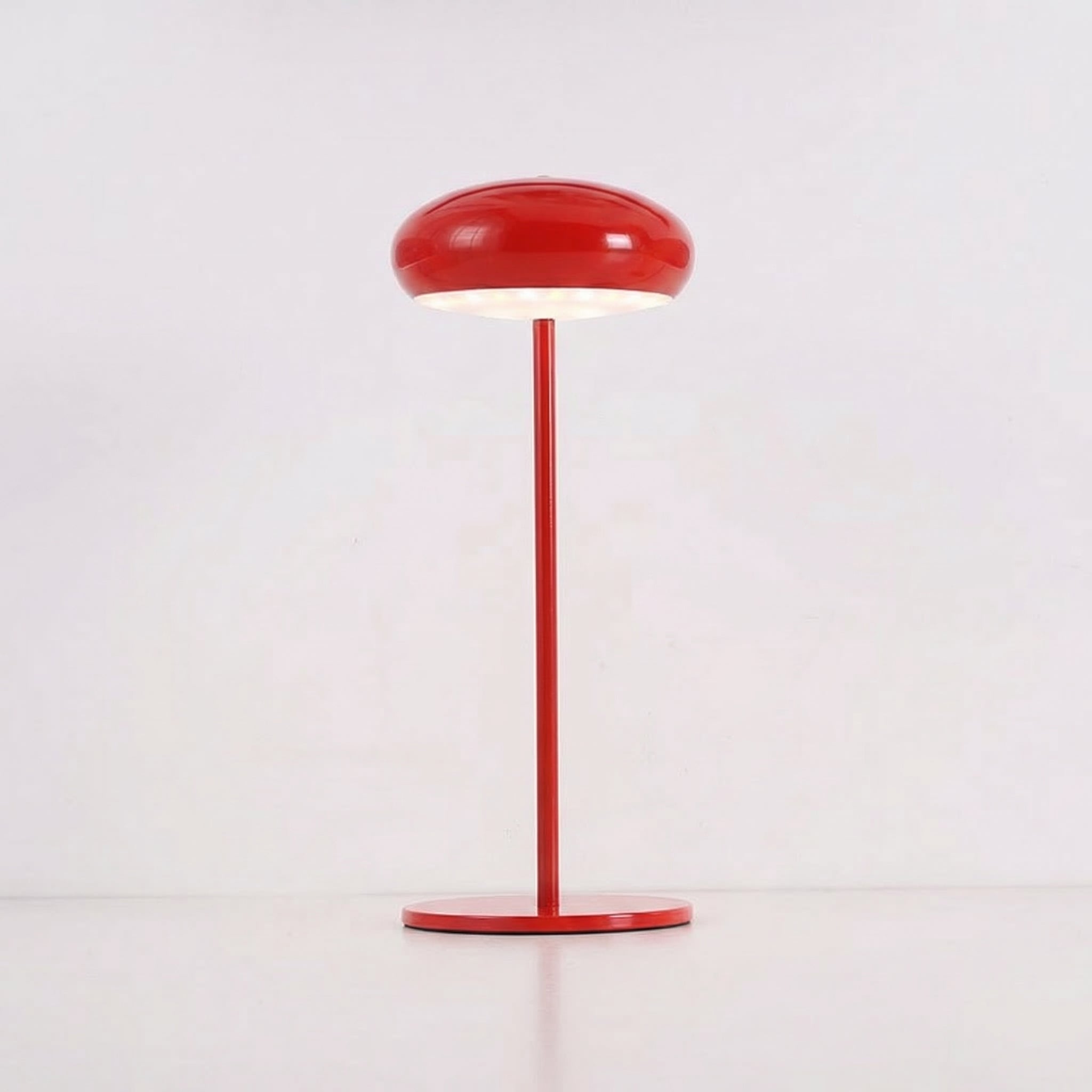 Modern Aluminum Rechargeable LED Table Lamp Slim Minimalist Design
