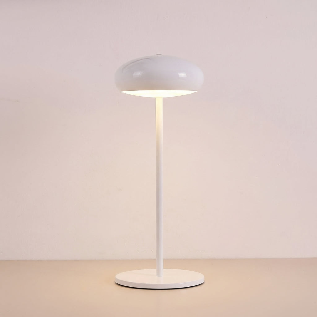 Modern Aluminum Rechargeable LED Table Lamp Slim Minimalist Design