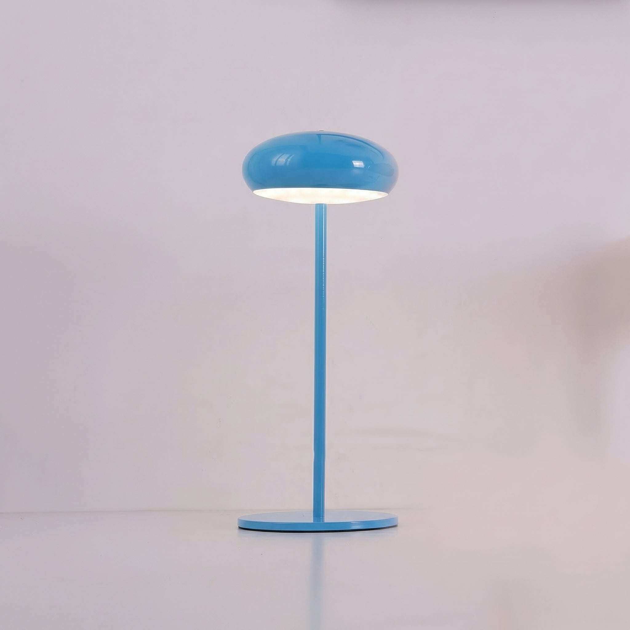 Modern Aluminum Rechargeable LED Table Lamp Slim Minimalist Design