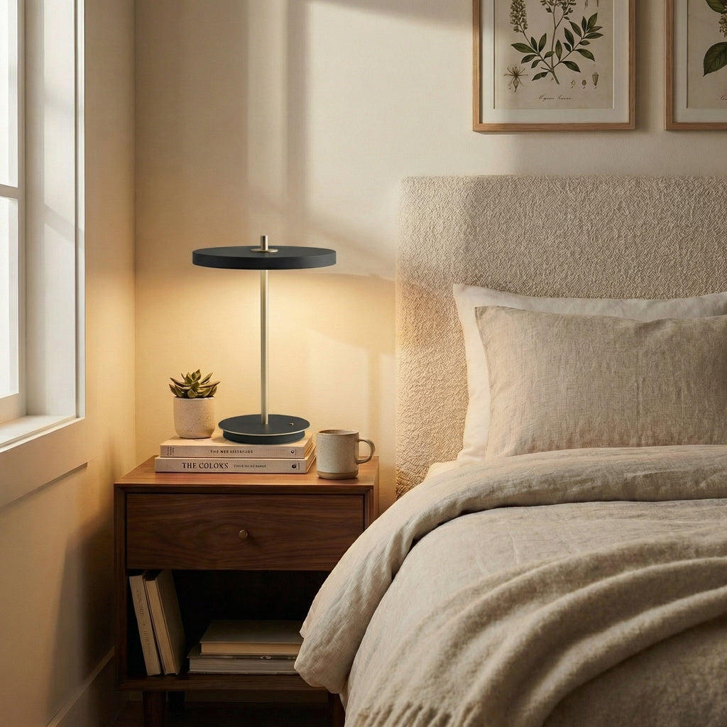Modern Nordic LED Table Lamp With Warm Light For Home Office Desk