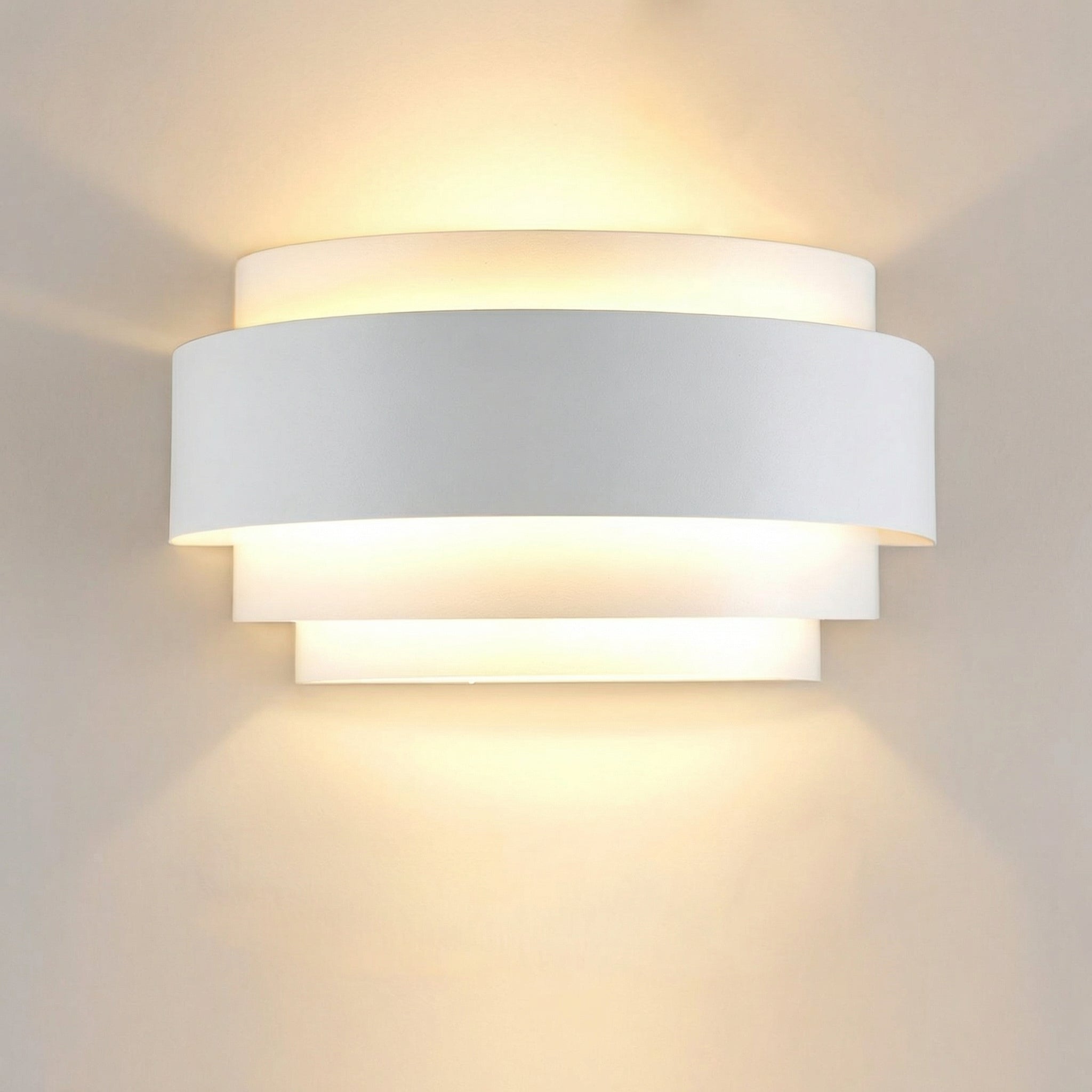 Butterfly Pattern Led Wall Lamp With Artistic Metal Cutout Design For Home