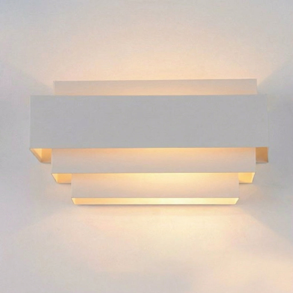 Butterfly Pattern Led Wall Lamp With Artistic Metal Cutout Design For Home