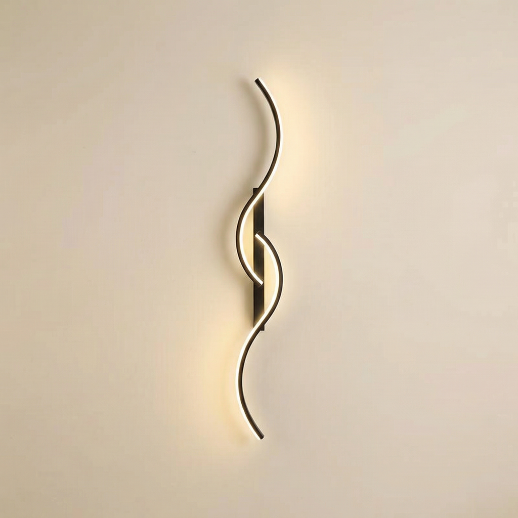 Modern Minimalist Grid Wall Sconce Soft Ambient Light For Bedroom