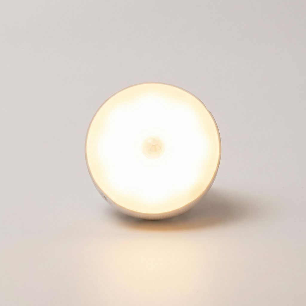 Rechargeable LED Motion Sensor Night Light For Bedrooms And Cabinets