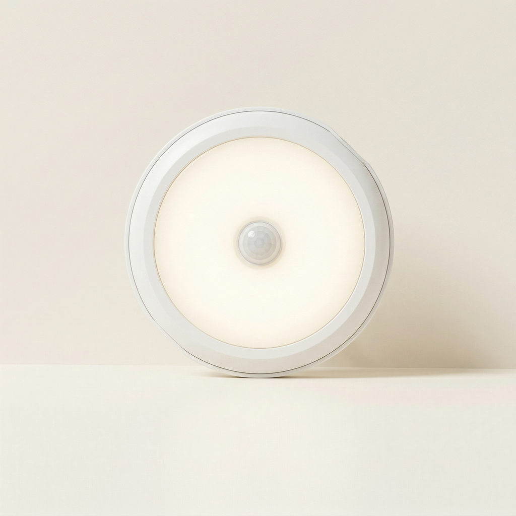 Rechargeable LED Motion Sensor Night Light For Bedrooms And Cabinets