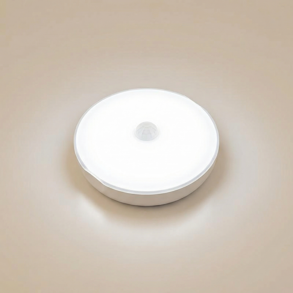 Rechargeable LED Motion Sensor Night Light For Bedrooms And Cabinets