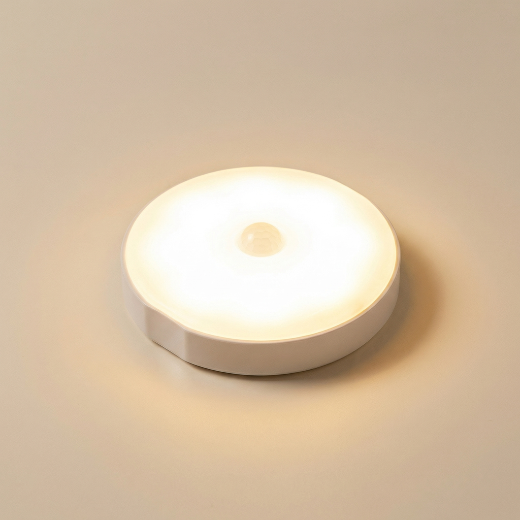 Rechargeable LED Motion Sensor Night Light For Bedrooms And Cabinets