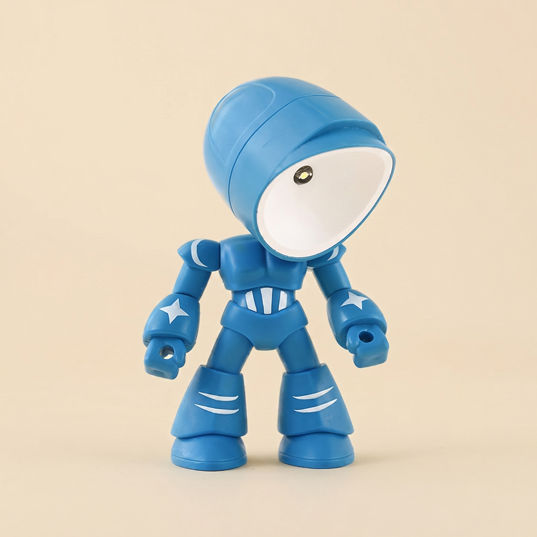 Aurora Robot LED Night Light Soft White Glow Bedroom For Kids