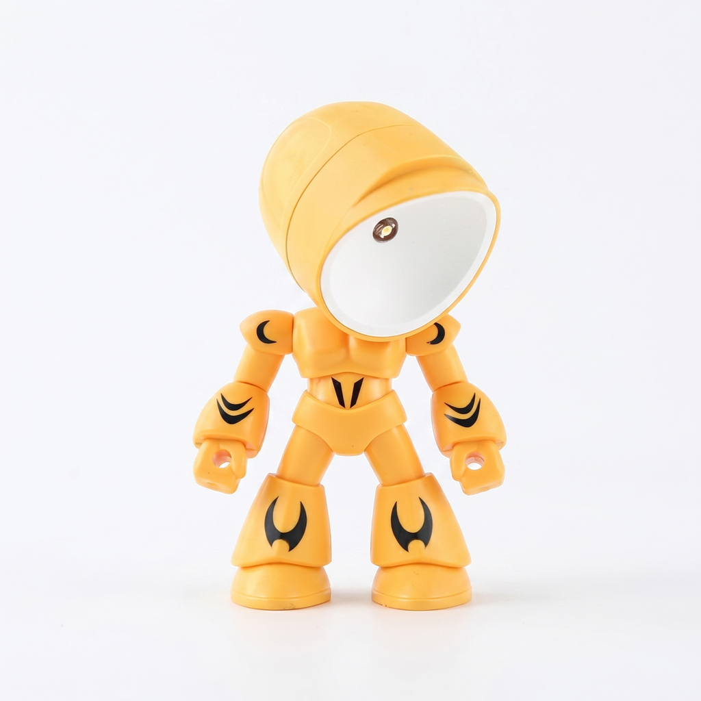 Aurora Robot LED Night Light Soft White Glow Bedroom For Kids