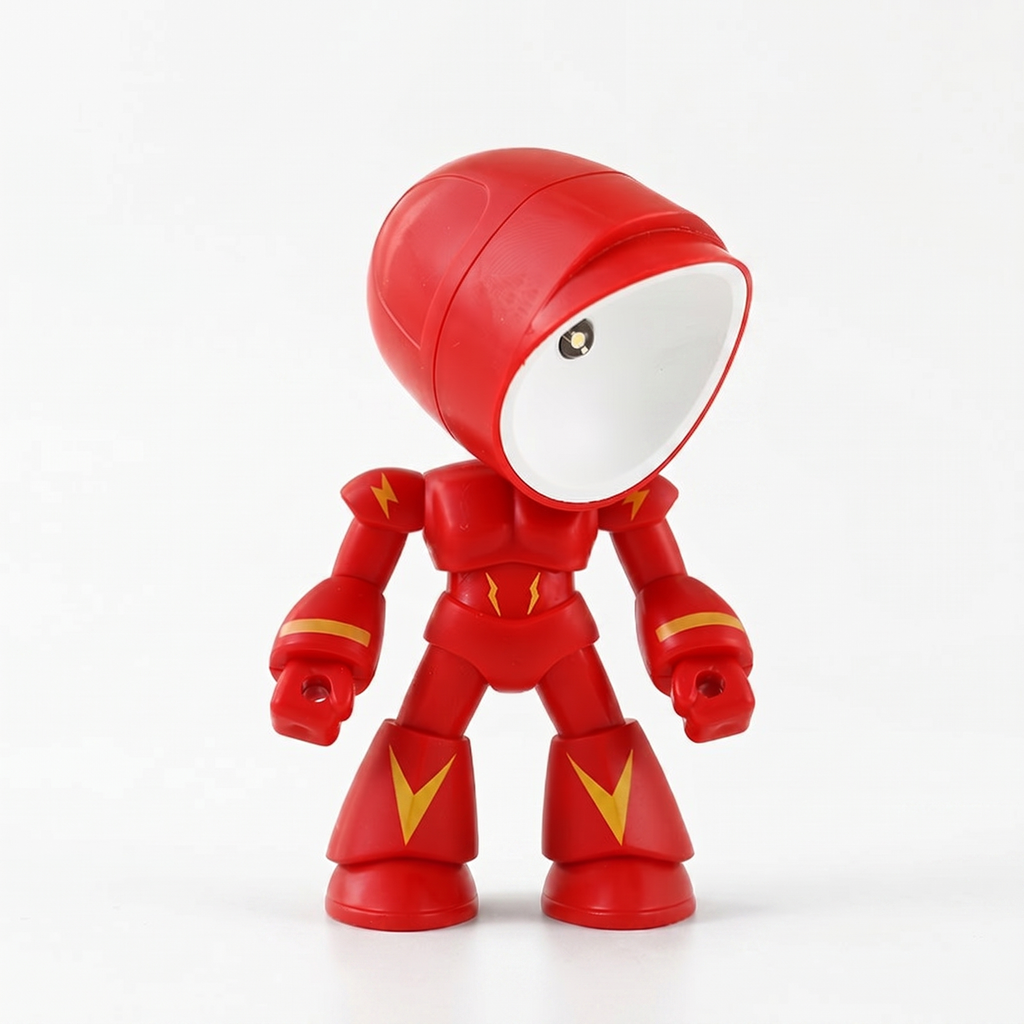 Aurora Robot LED Night Light Soft White Glow Bedroom For Kids
