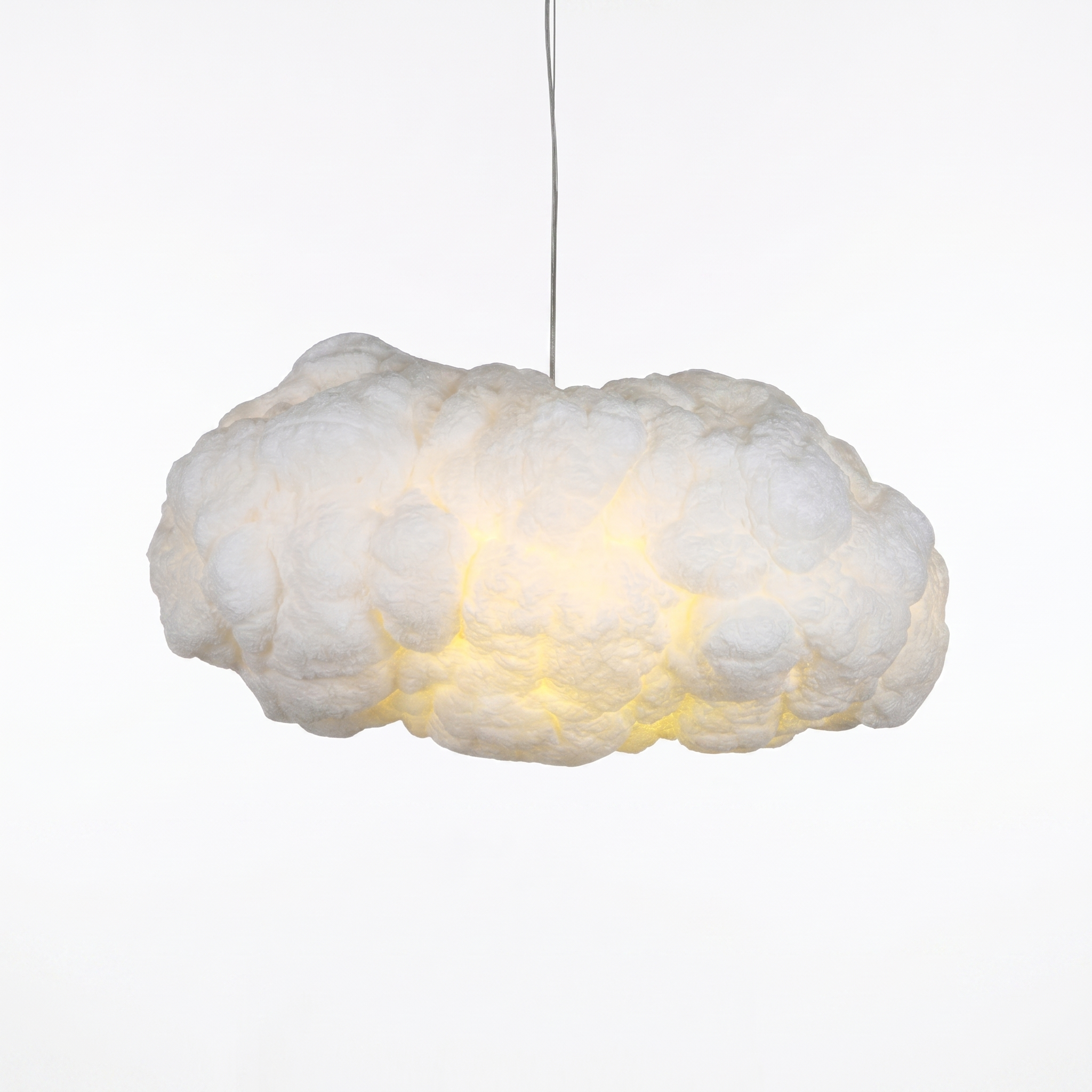 Zenthos Modern Cloud Textured Pendant Ceiling Lamp White Shade