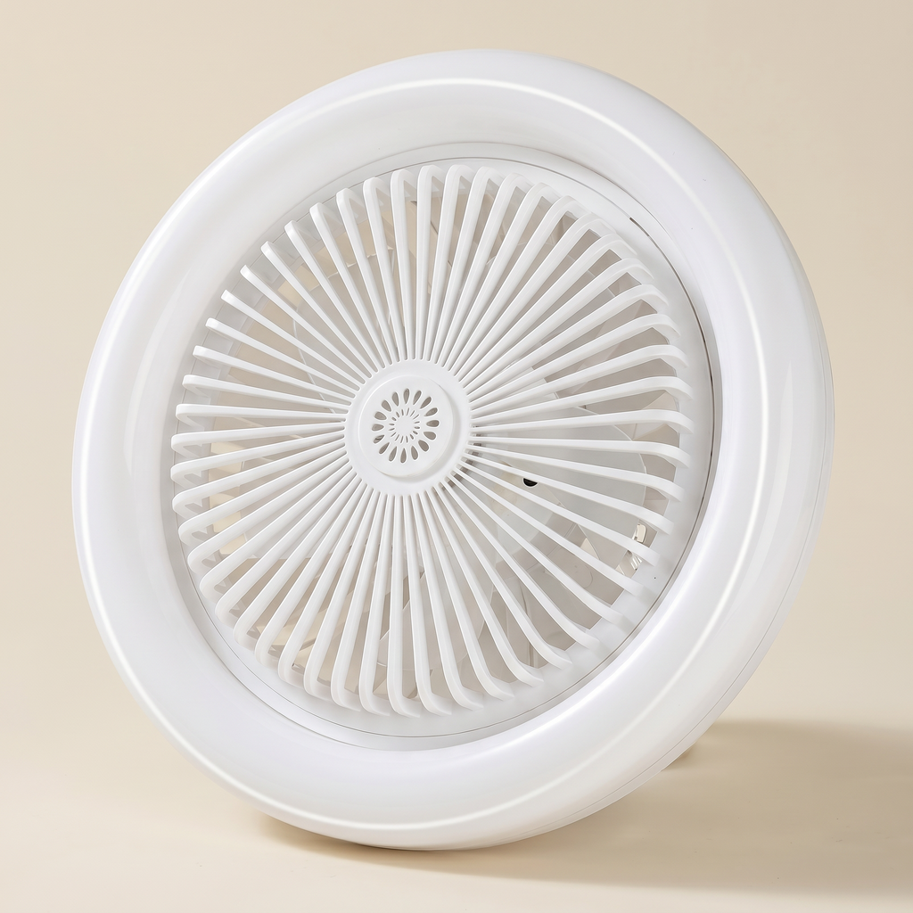 AeroVent E27 LED Ceiling Fan Light With Integrated Bulb Socket