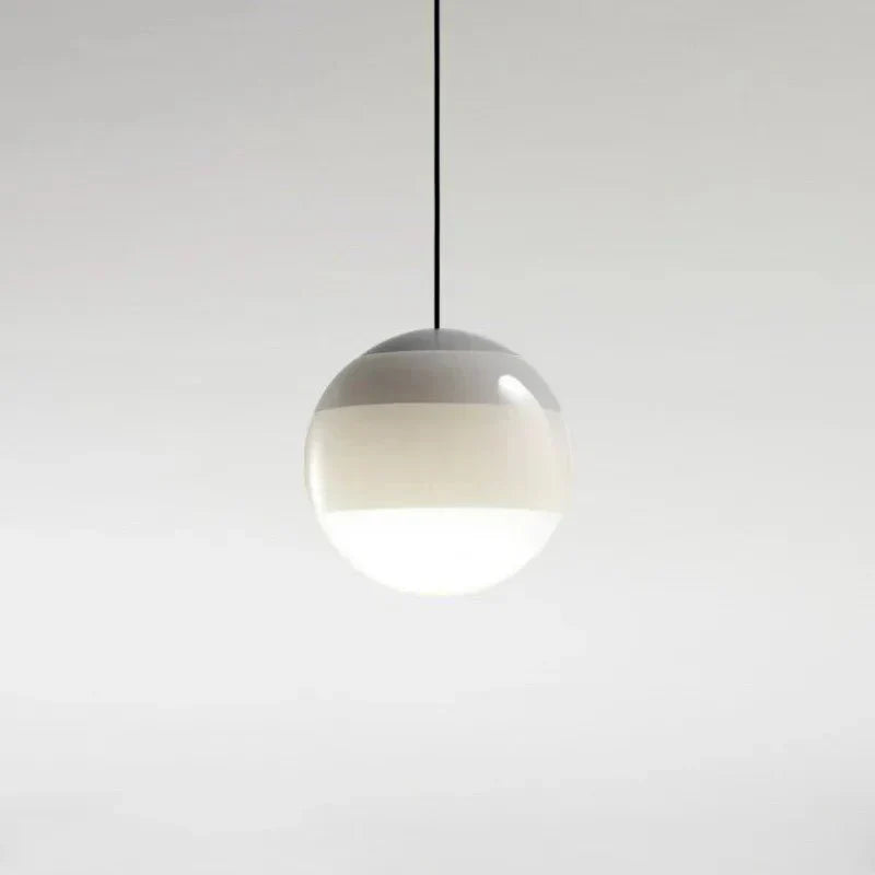 Modern Color Gradient Glass Pendant Lamp Contemporary Home Lighting