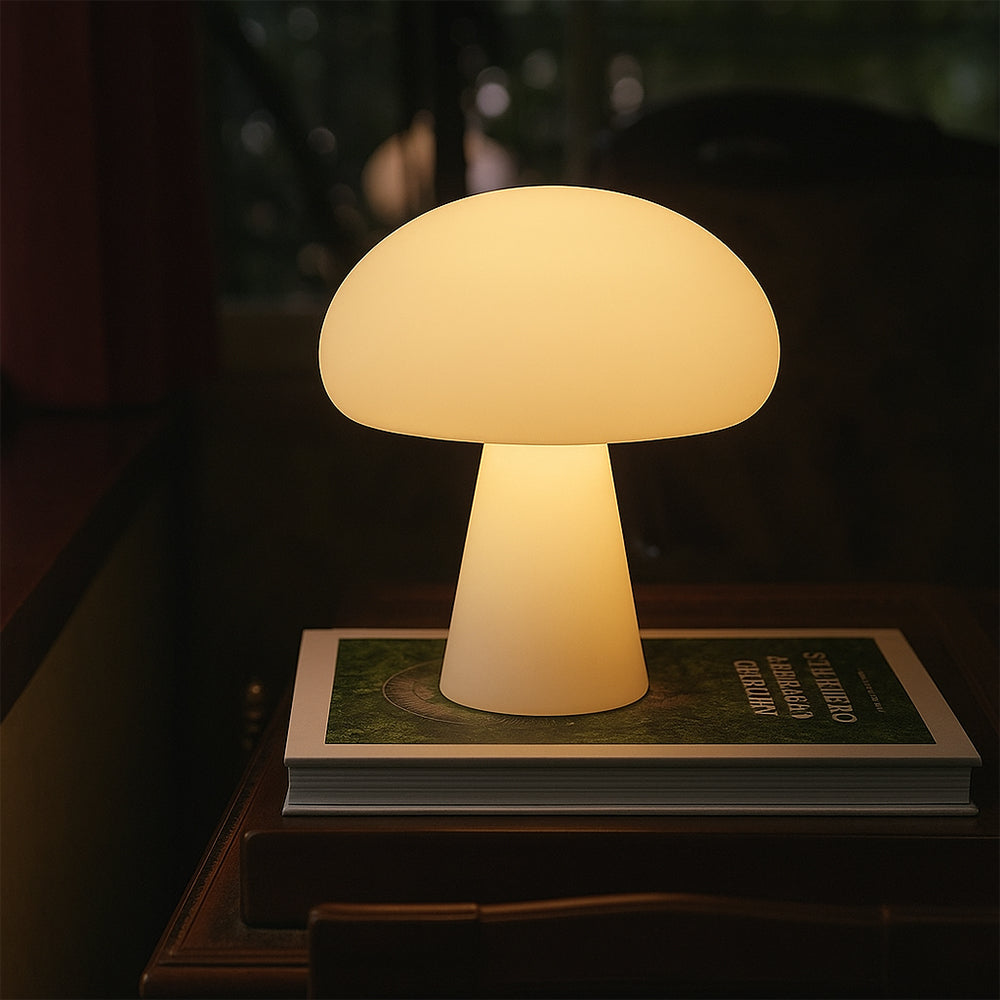 Vintage Inspired Mushroom Table Lamp For Bedroom And Home Decor